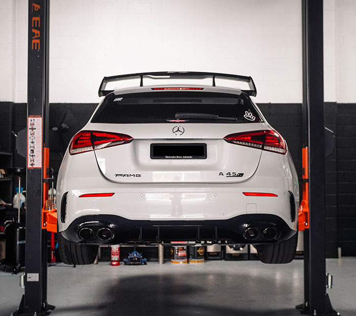 AMG-A45-Rear AMG A45 Rear
